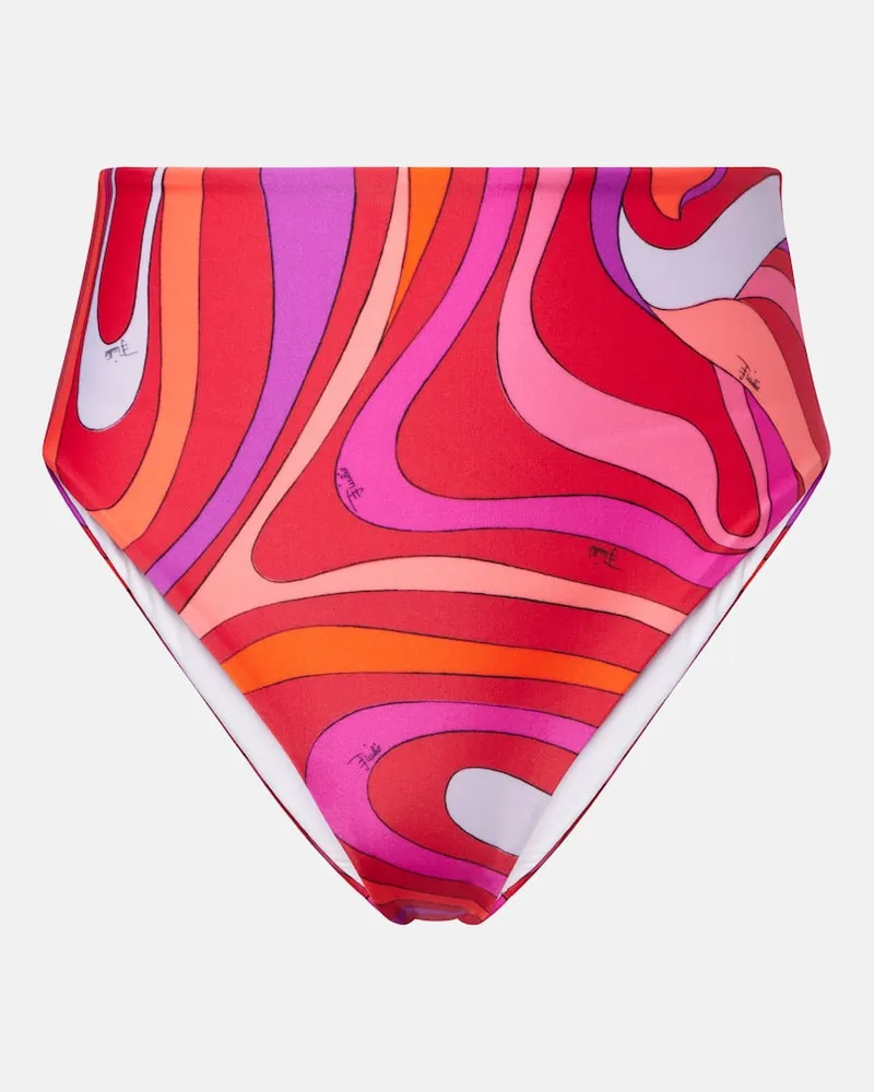 Emilio Pucci Bikini-Höschen Marmo Multicolor