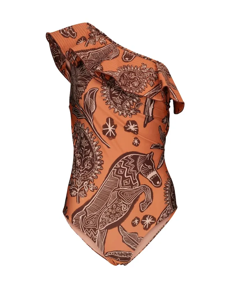 Johanna Ortiz Badeanzug Incaico Orange