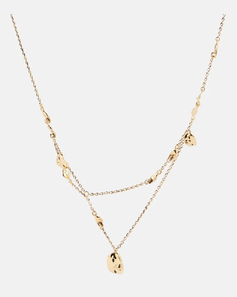 Christophe Lemaire Verzierte Halskette Estampe Gold