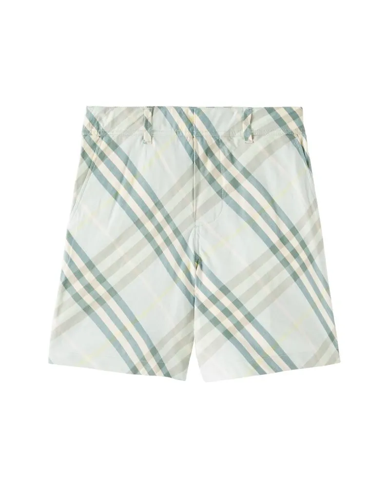 Burberry Shorts aus Baumwolle Grün