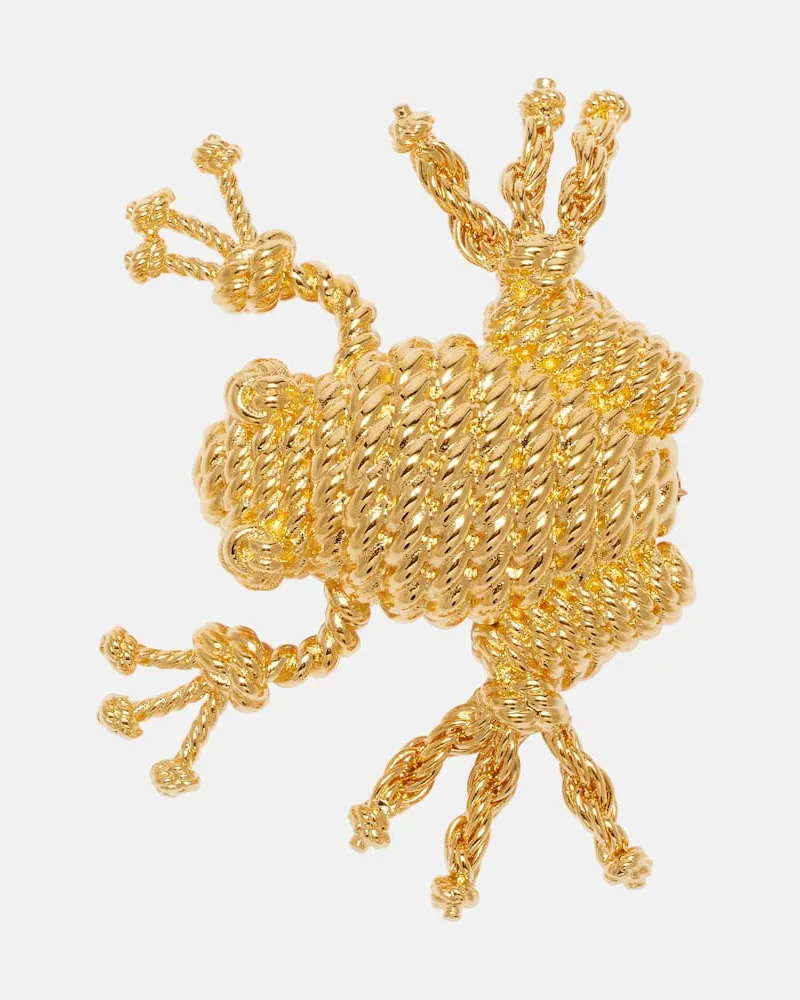 Loewe Brosche Gold
