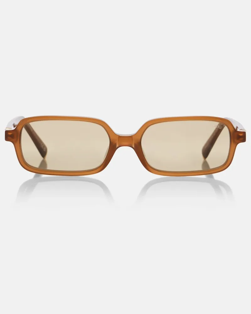 Miu Miu Eckige Sonnenbrille Braun