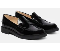 Loafers aus Leder