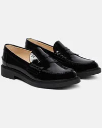 TOD'S Loafers aus Leder Schwarz