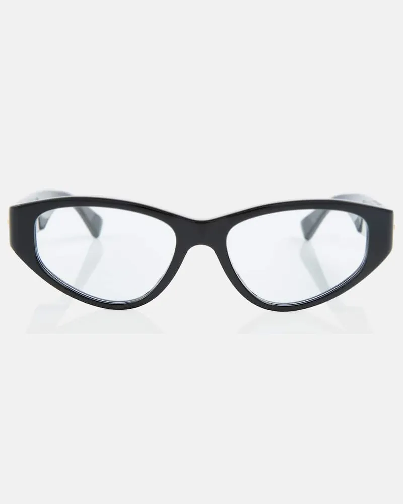 Bottega Veneta Cat-Eye-Brille Schwarz