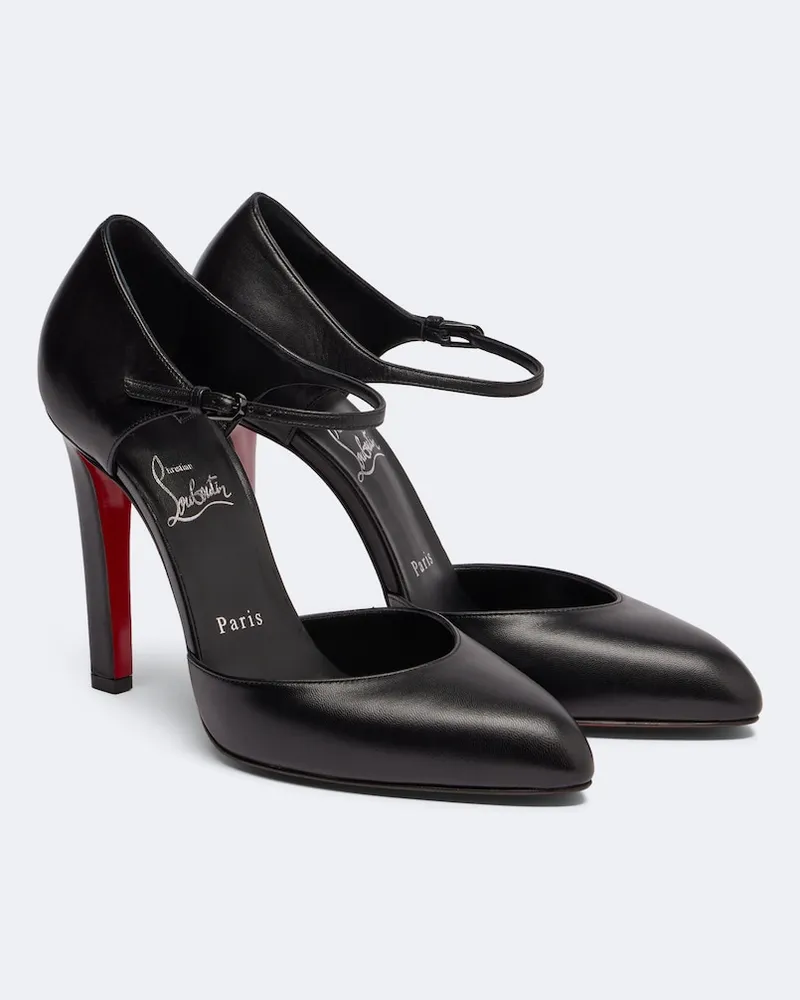 Christian Louboutin Pumps Fanny aus Leder Schwarz