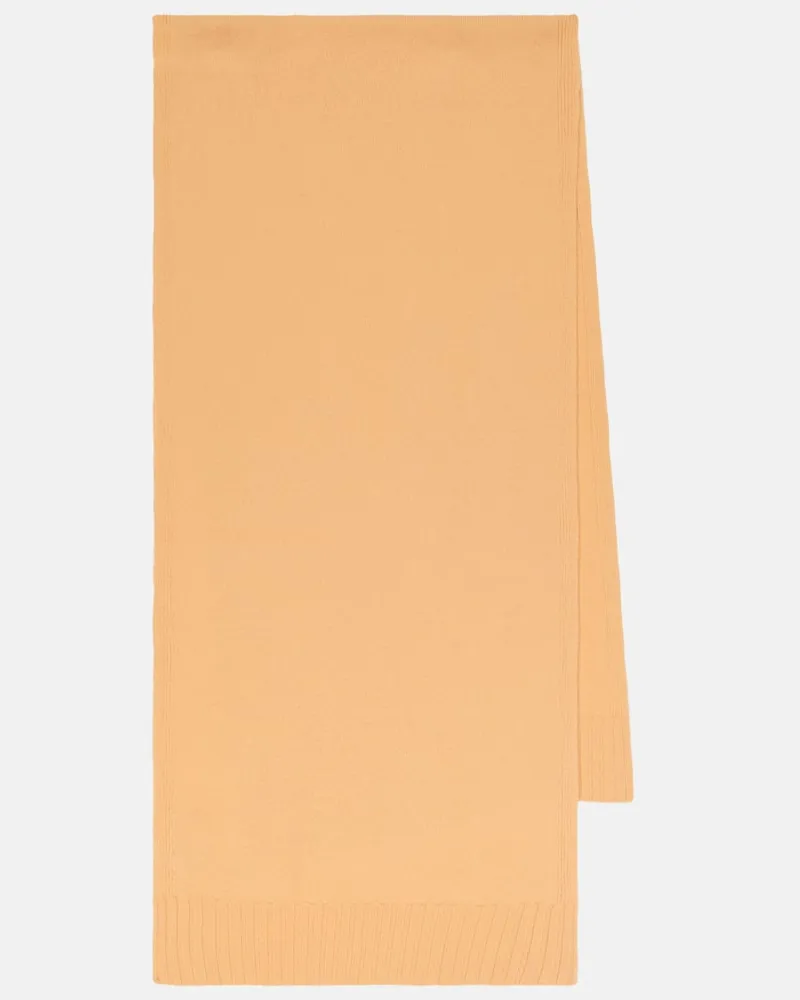 Jil Sander Schal aus Wolle Pink