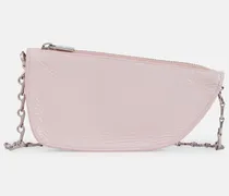 Schultertasche Micro aus Leder