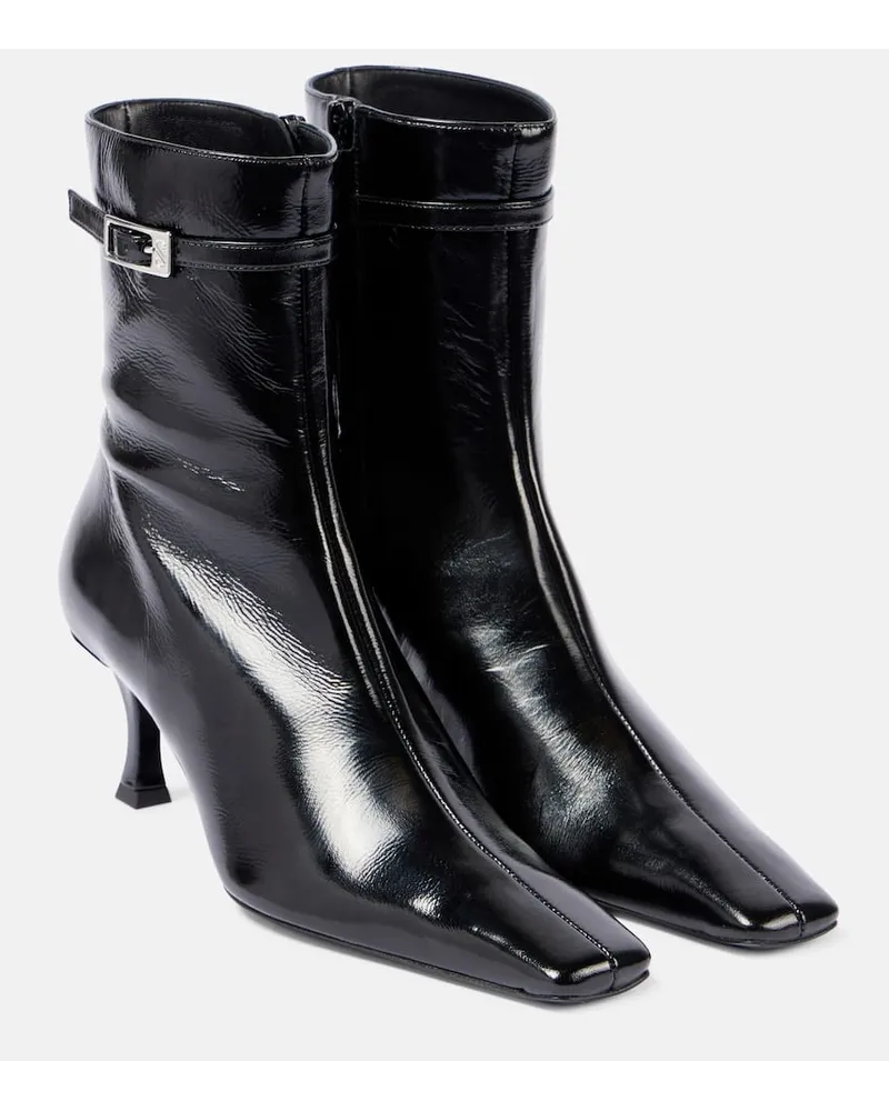 Proenza Schouler Ankle Boots 60 aus Leder Schwarz