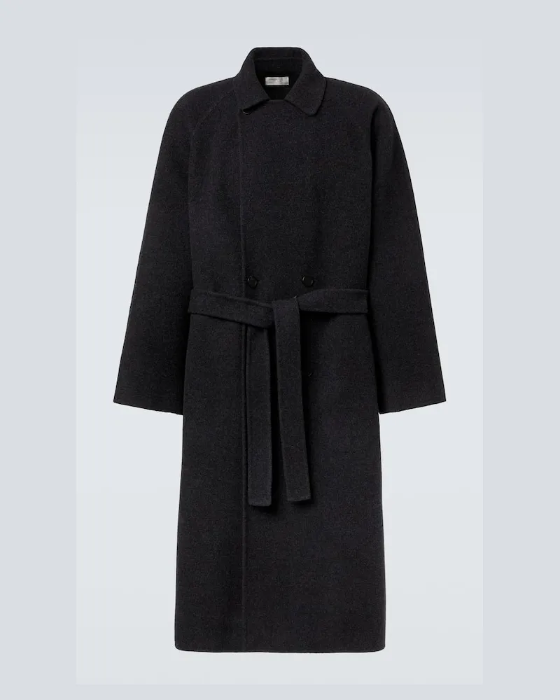 The Row Mantel Eomer aus Schurwolle Grau