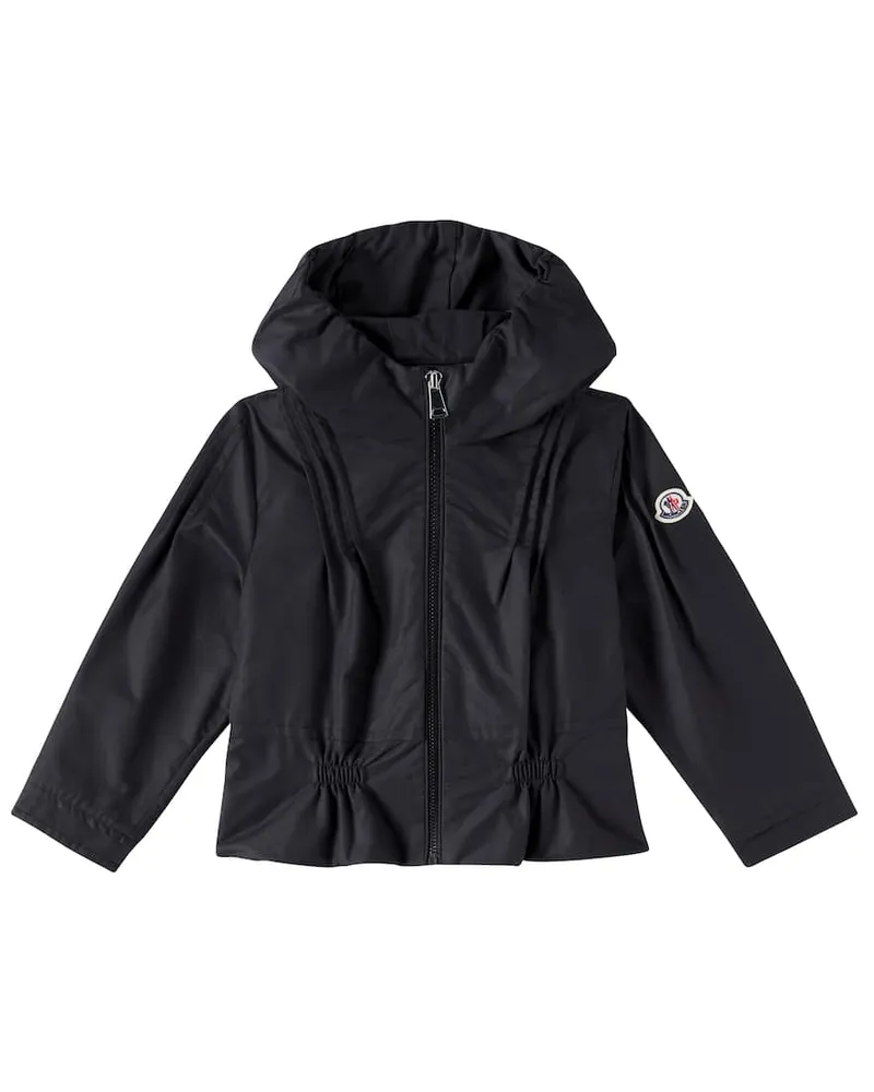 Moncler Jacke Elaine aus einem Baumwollgemisch Schwarz