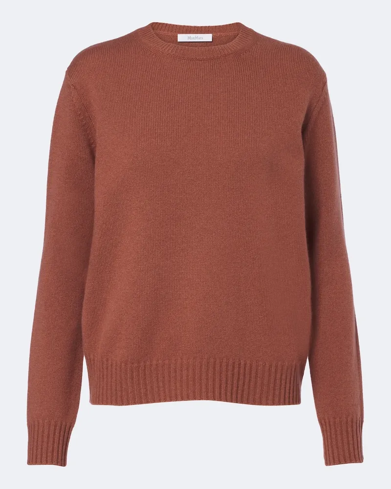 Max Mara Pullover aus Kaschmir Braun