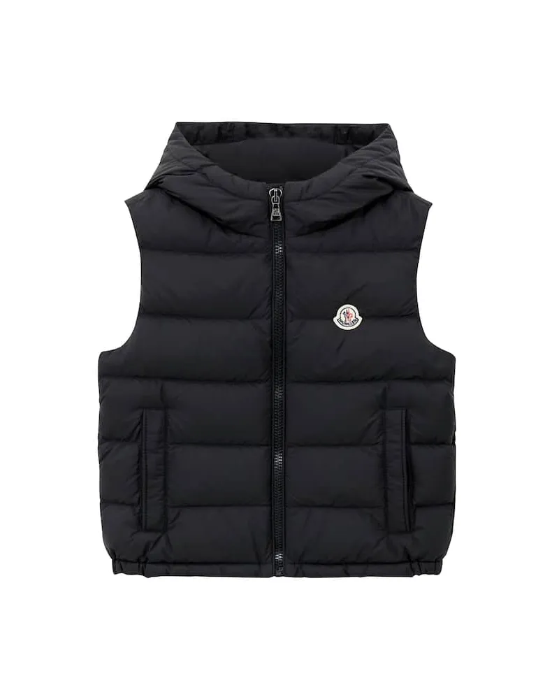 Moncler Daunenweste Fudo Schwarz