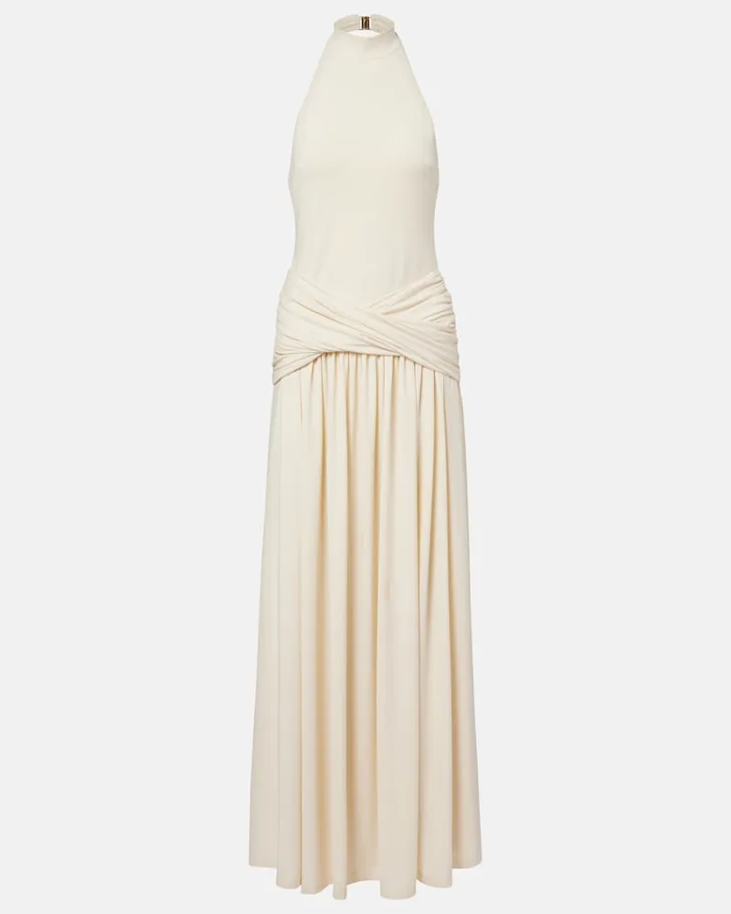 BANANHOT Maxikleid Zoya Beige