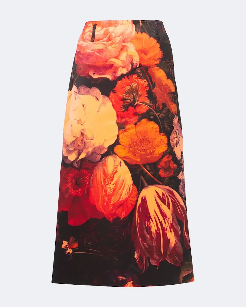 Dries van Noten Midirock Orange