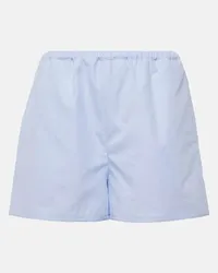 Gucci Shorts aus Baumwolle Blau