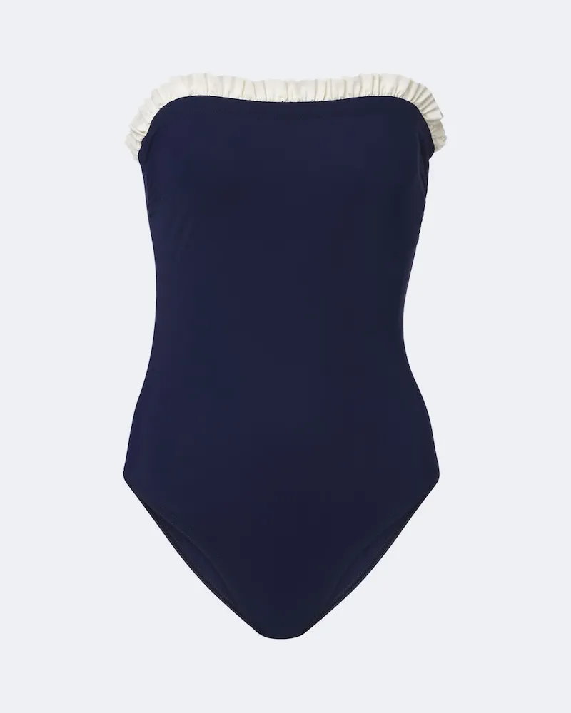 Karla Colletto Badeanzug Basics Blau