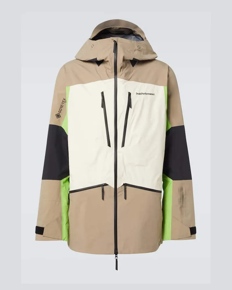 Peak Performance Skijacke Vertical Gore-Tex® Pro 3L Shell Beige