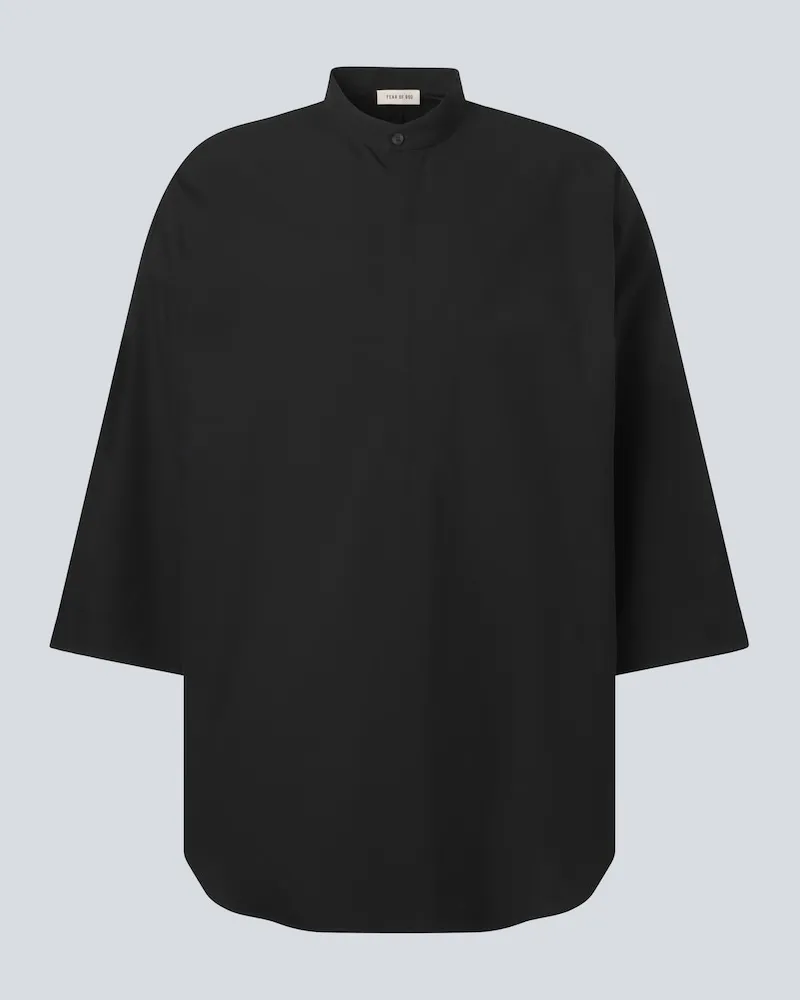 Fear of God Hemd aus einem Baumwollgemisch Schwarz