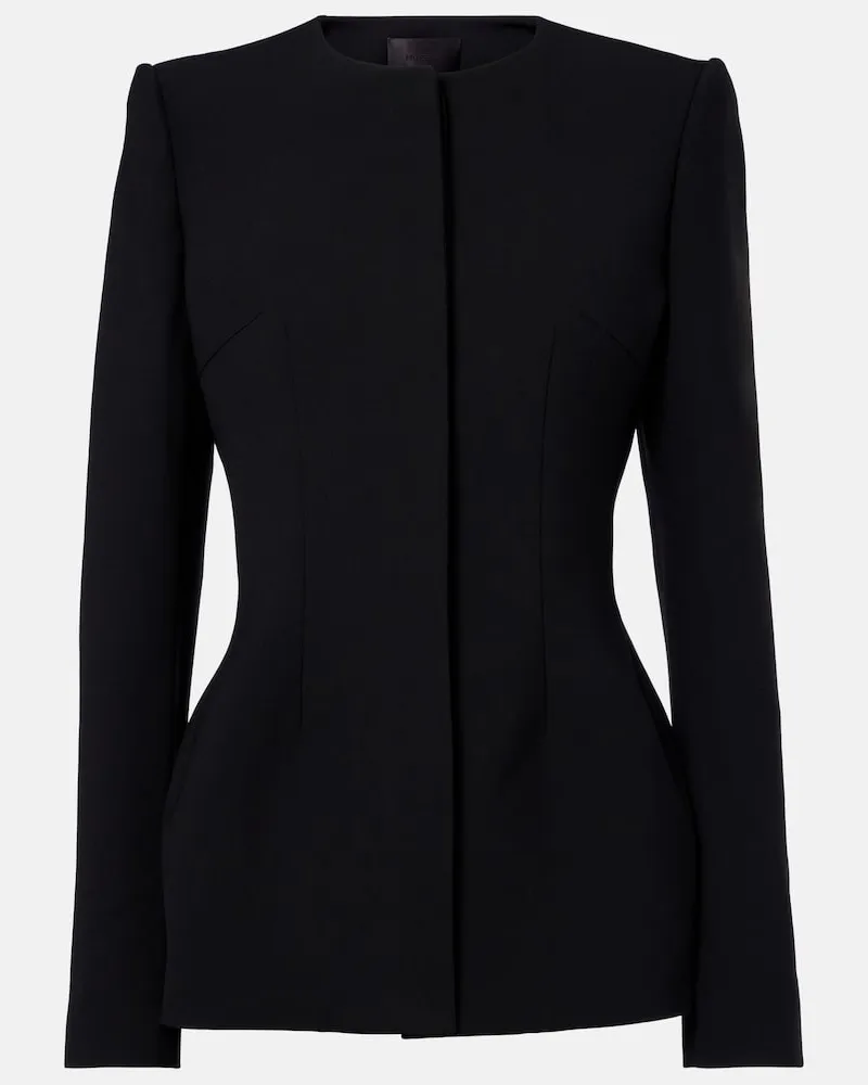 Thierry Mugler Jacke Schwarz