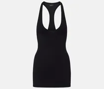 Minikleid aus Crêpe-Jersey