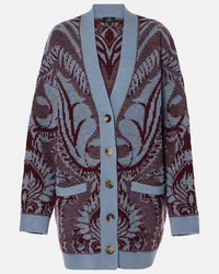 Etro Oversize-Cardigan aus Wolle Multicolor