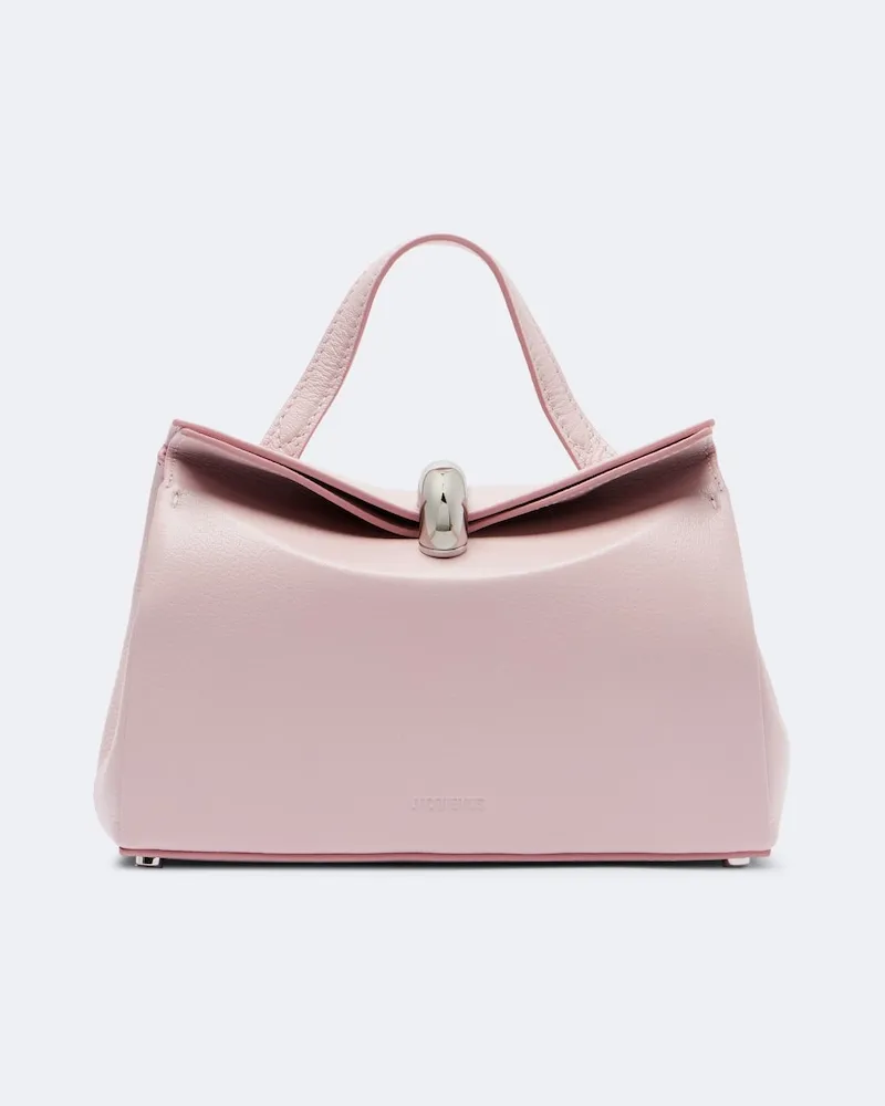 Jacquemus Henkeltasche Valerie Small aus Leder Rosa