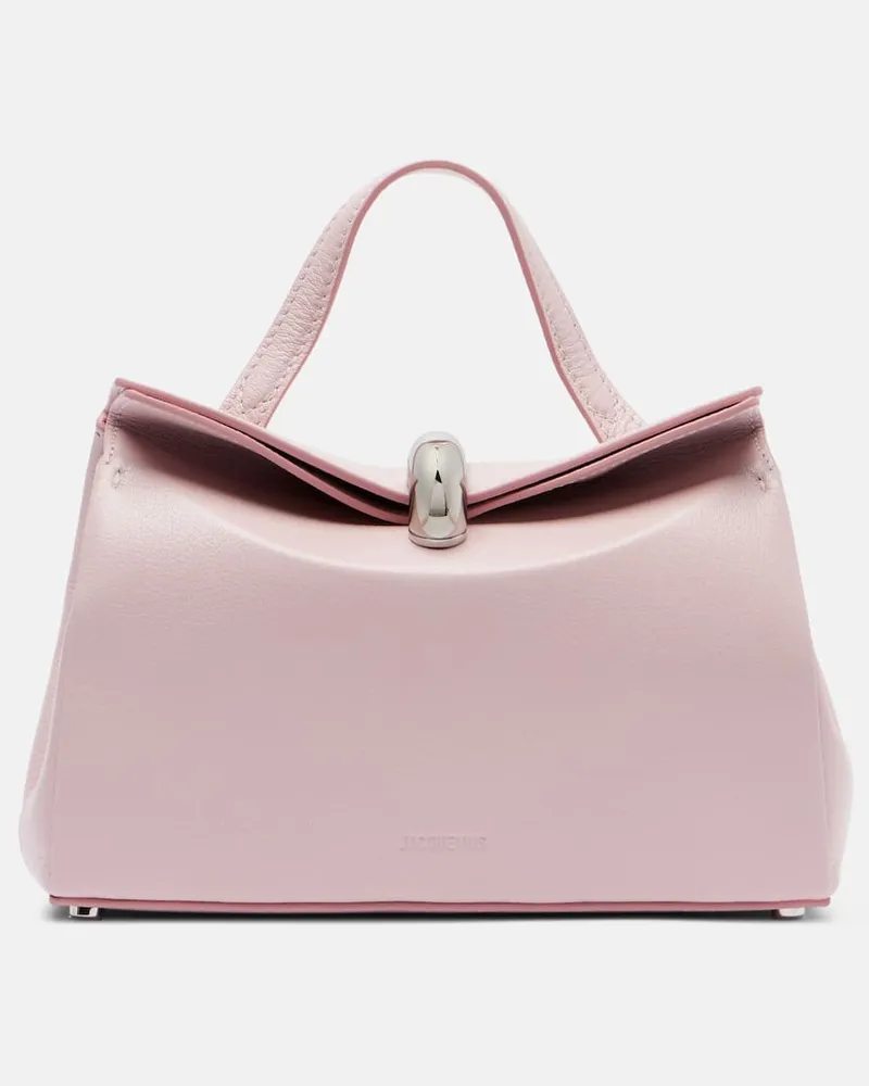 Jacquemus Henkeltasche Valerie Small aus Leder Rosa