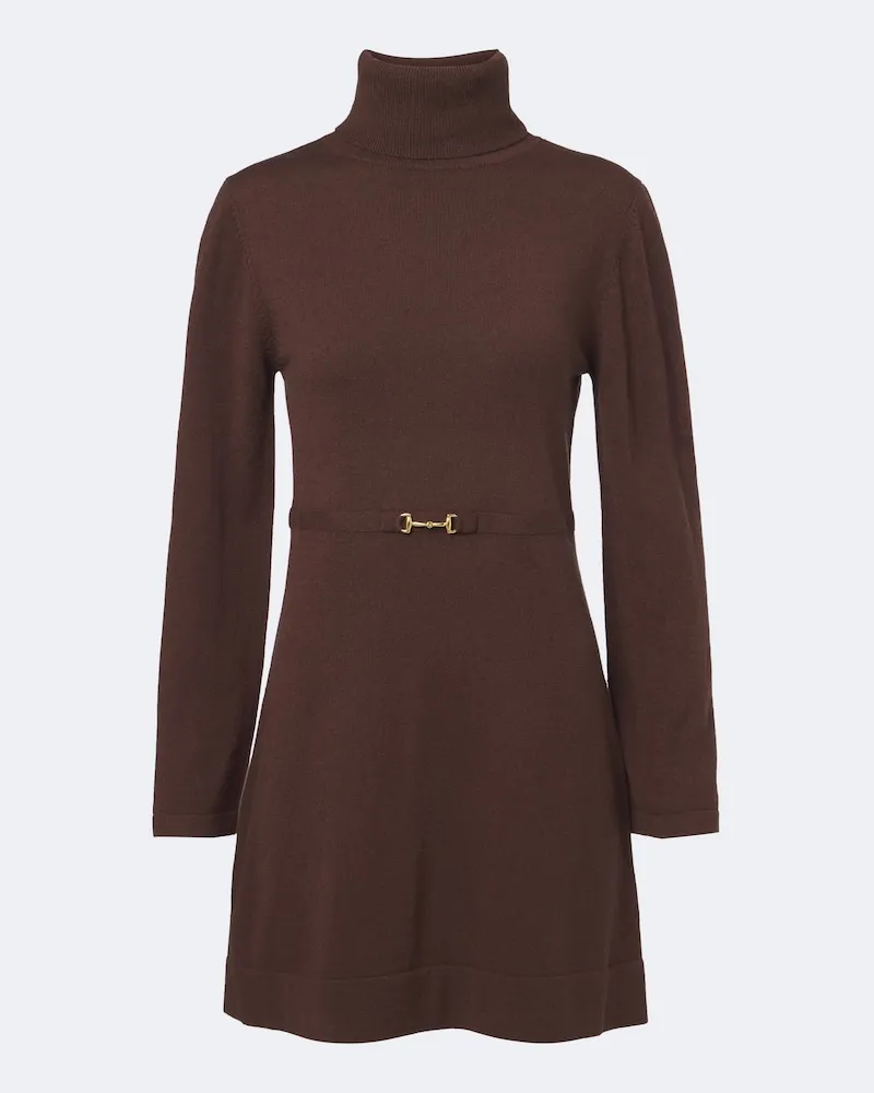 RIXO Pulloverkleid Aly Braun