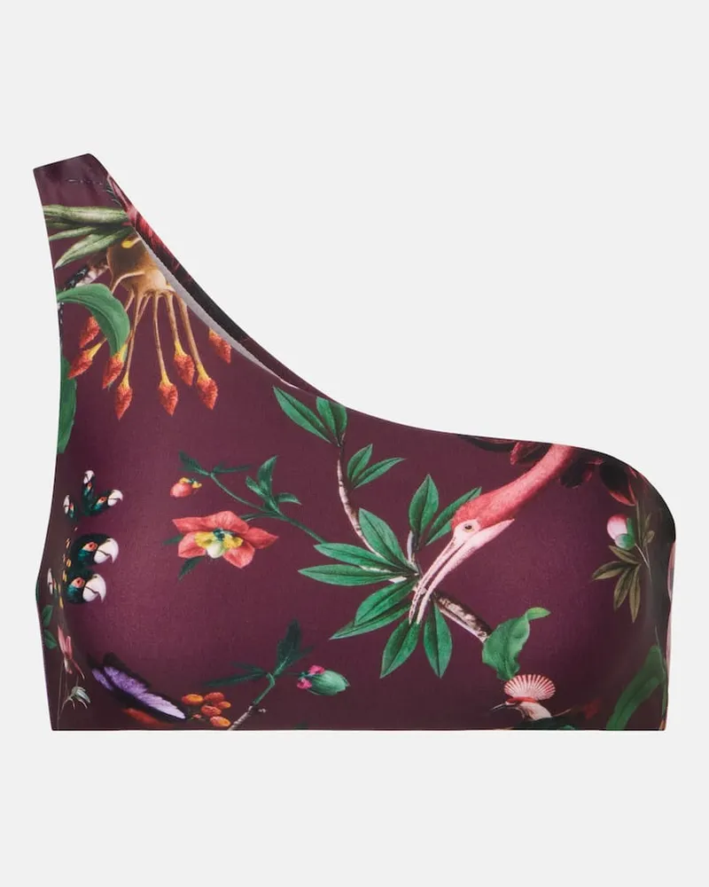 La DoubleJ Bedrucktes Bikini-Oberteil Goddess Multicolor