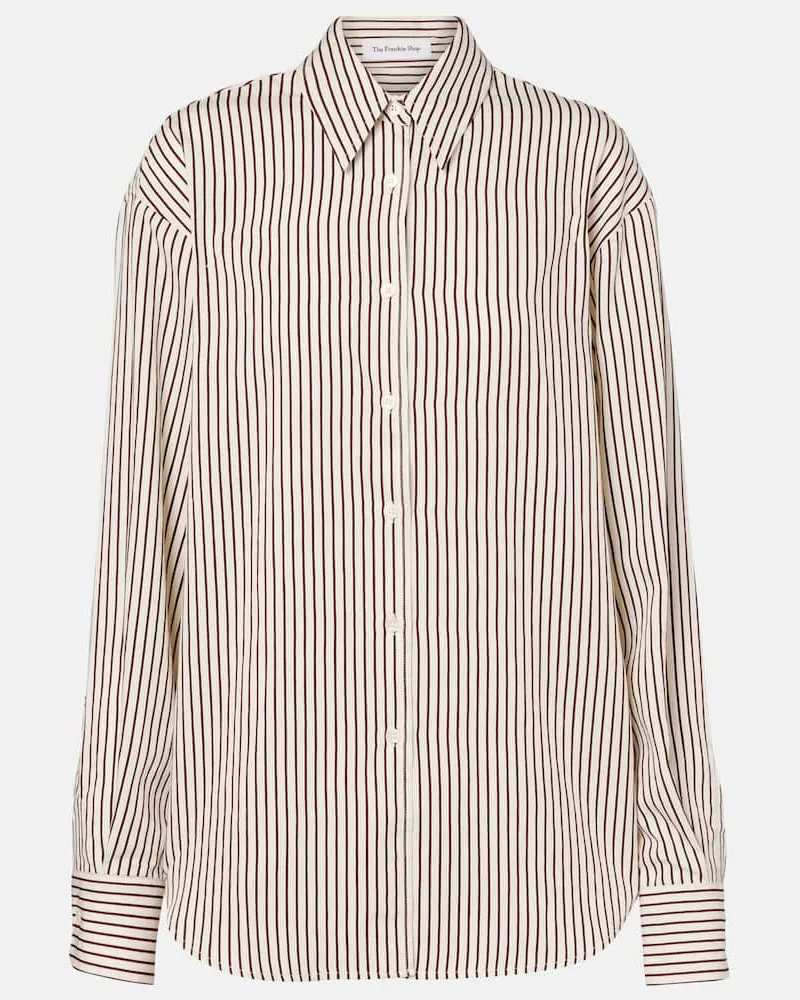 FRANKIE Shop Hemd Peri aus Popeline Beige