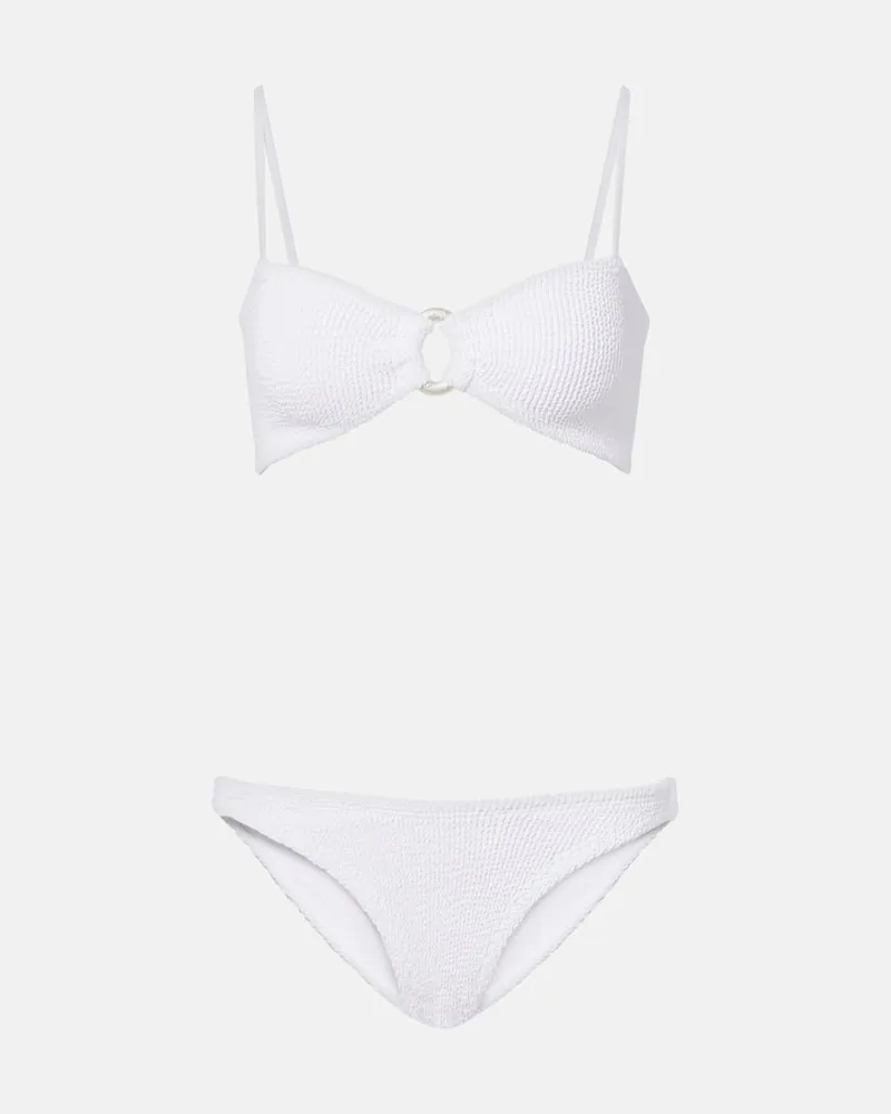 Hunza G Bikini Misty Weiß