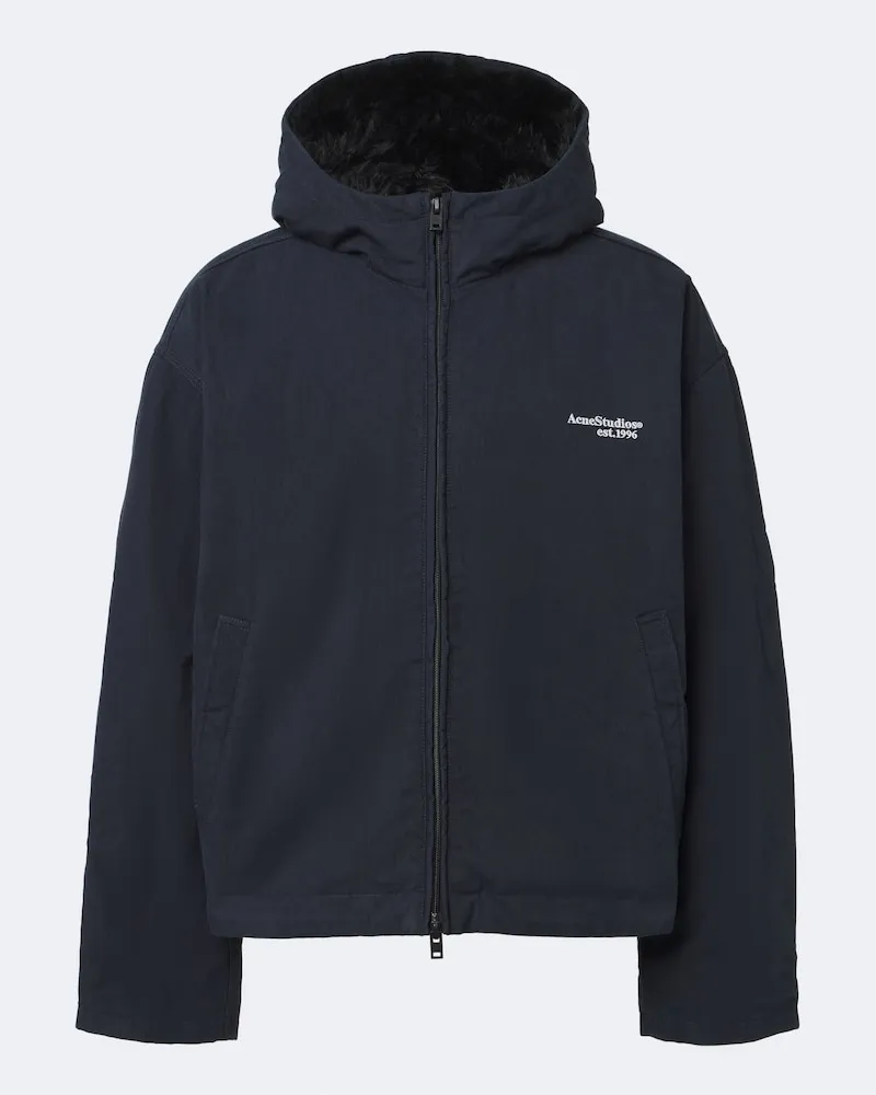 Acne Studios Jacke aus Canvas Blau