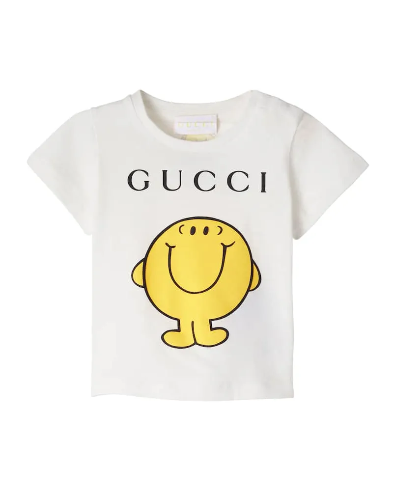 Gucci X Mr. Men Little Miss Baby T-Shirt Weiß