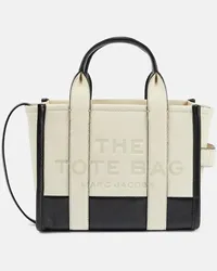 Marc Jacobs Tote The Small aus Leder Weiss