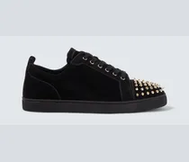 Sneakers Louis Junior Spikes aus Veloursleder