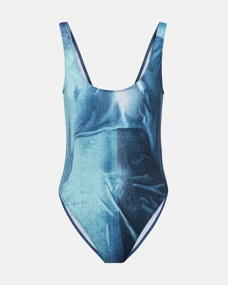 Jean Paul Gaultier Badeanzug Blau