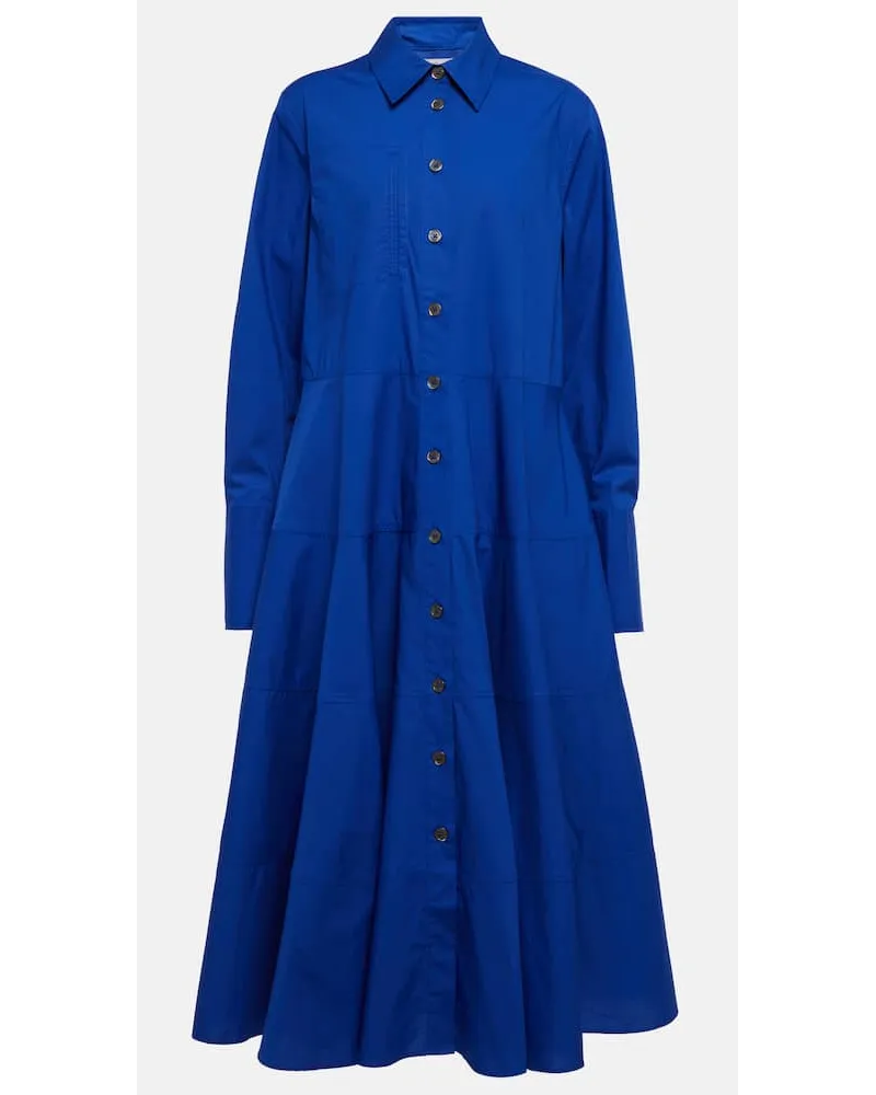 Co Kleid aus Baumwolle Blau