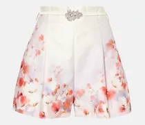 Shorts Crush Flat Front aus Baumwolle