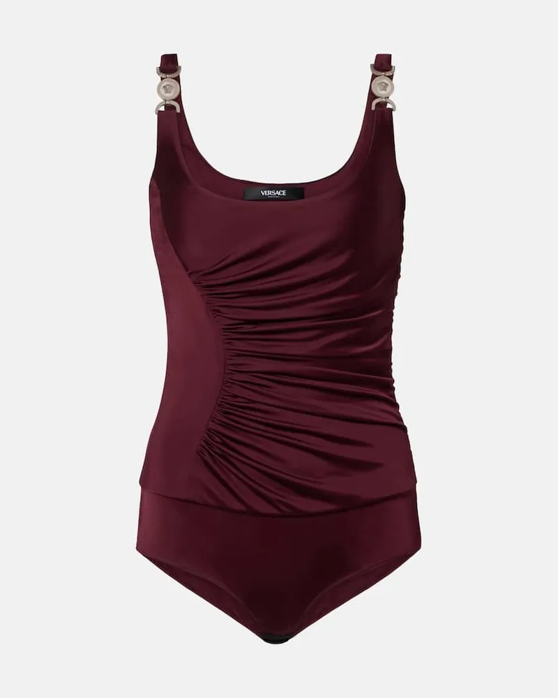Versace Body Medusa aus Jersey Burgund