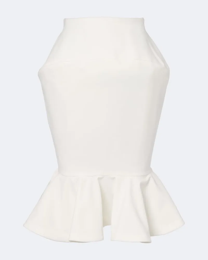 Jacquemus Midirock Palmier Weiß