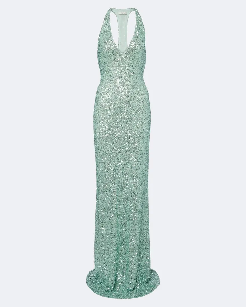 The Sei Robe mit Pailletten Blau