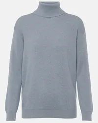 Brunello Cucinelli Rollkragenpullover aus Kaschmir Blau