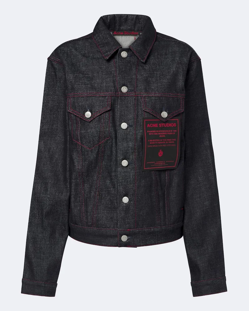 Acne Studios Jeansjacke Re-Edition Blau