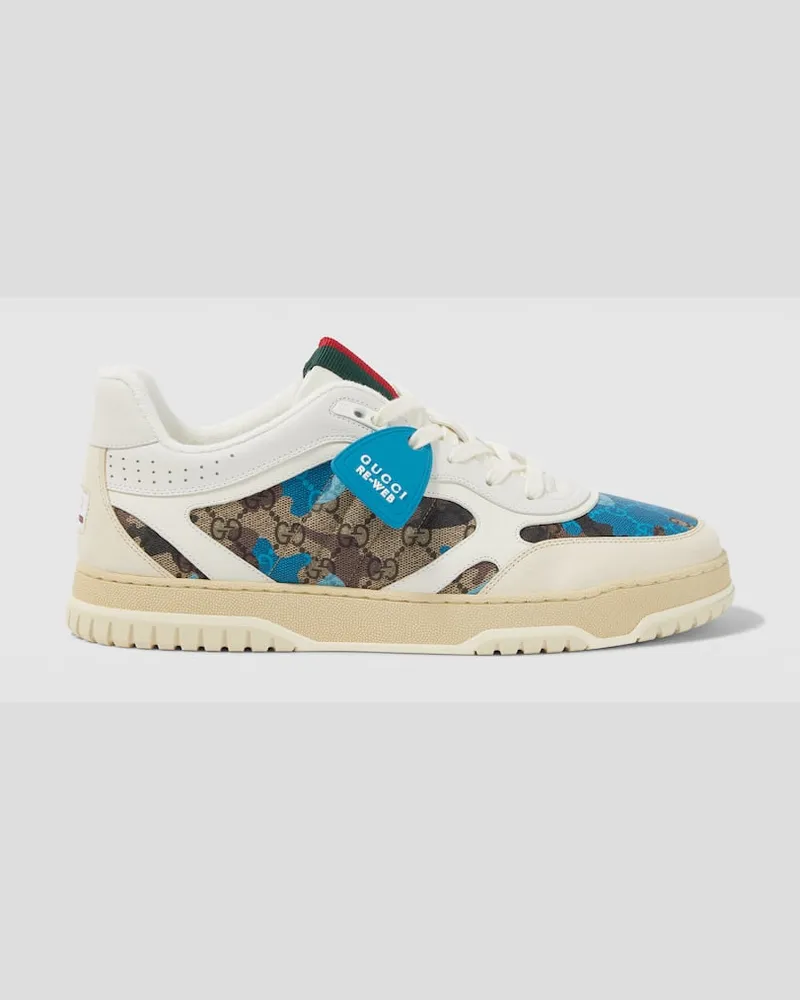 Gucci Sneakers GG Canvas mit Leder Multicolor