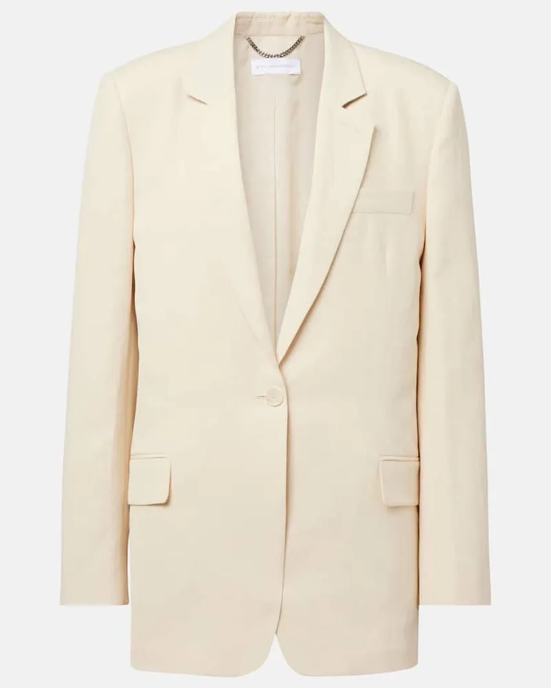 Stella McCartney Oversize-Blazer Weiß