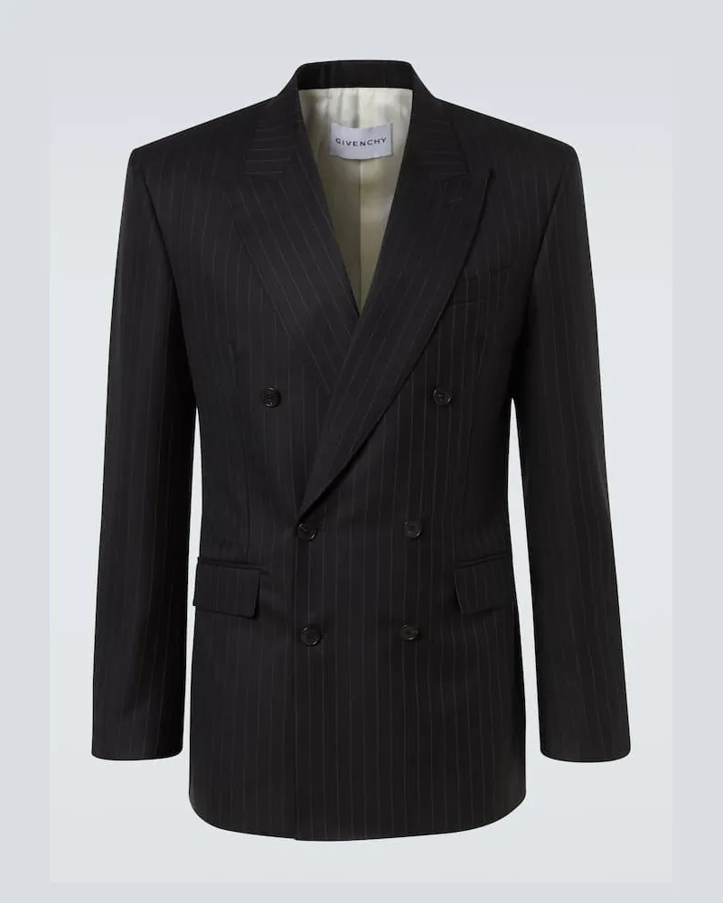 Givenchy Blazer aus Wolle Schwarz