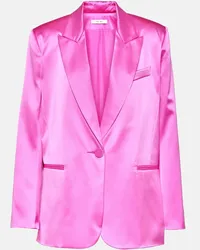 The Sei Oversize-Blazer aus Seide Pink