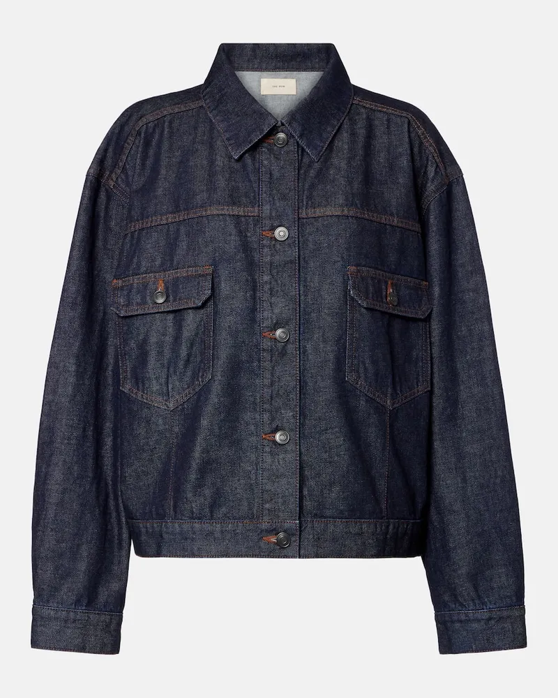 The Row Jeansjacke Ness Blau