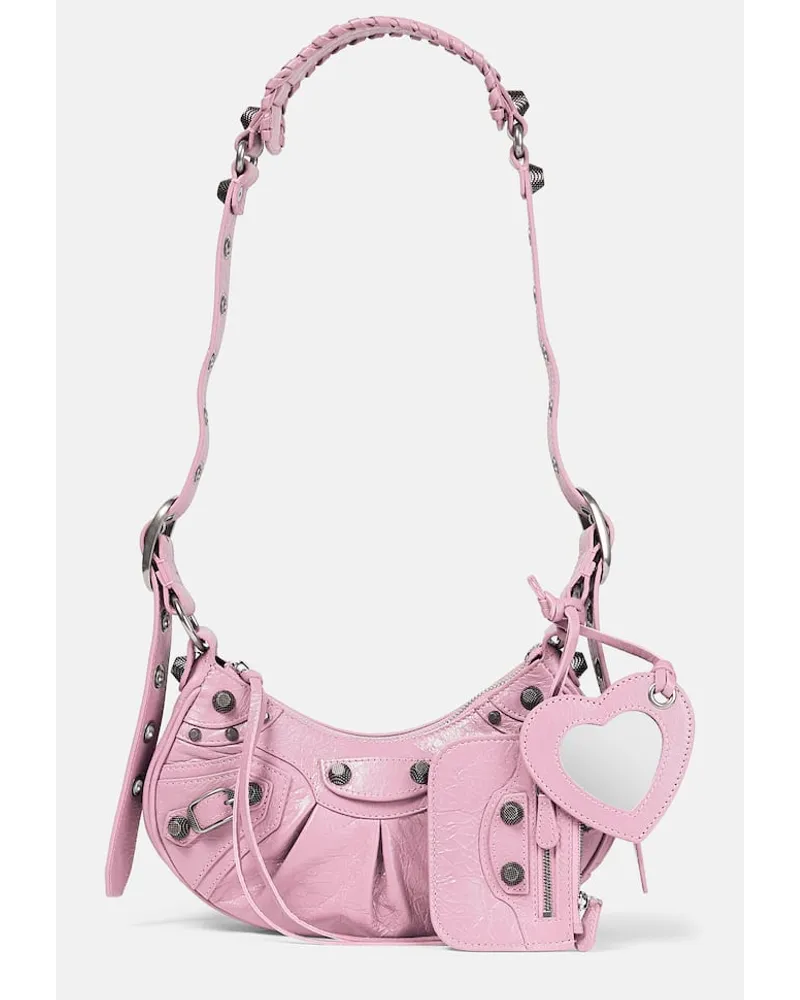 Balenciaga Schultertasche Le Cagole Small Pink